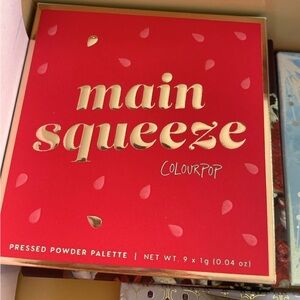 🍒 ColourPop Cosmetics Main Squeeze Shadow Palette